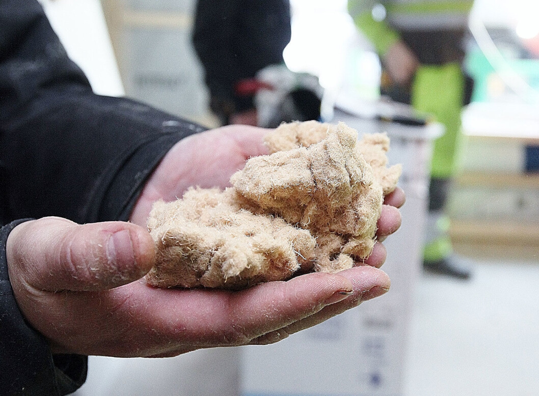Hunton trefiberisolasjon. (Foto: Hunton)| Hunton trefiberisolasjon. (Foto: Hunton)|