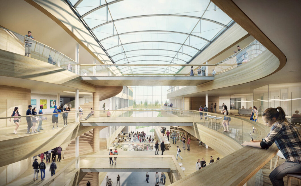 Illustrasjon: Veidekke / Link Arkitektur Illustrasjon: Veidekke / Link Arkitektur