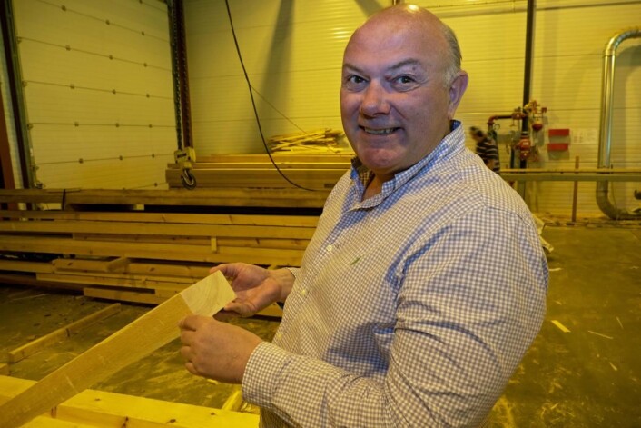 Her er det tett mellom årringene og lang levetid, konstaterer Mark Sjuve. (Foto: Georg Mathisen) Her er det tett mellom årringene og lang levetid, konstaterer Mark Sjuve. (Foto: Georg Mathisen)