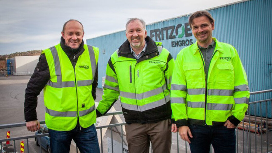 Fra venstre: Ole Schei Hansen, salgsdirektør industri i Fritzøe Engros, Ole Olsen, styreleder i Norske Trevarer og Espen Randsted, administrerende direktør i Fritzøe Engros. (Foto: Norske Trevarer) Fra venstre: Ole Schei Hansen, salgsdirektør industri i Fritzøe Engros, Ole Olsen, styreleder i Norske Trevarer og Espen Randsted, administrerende direktør i Fritzøe Engros. (Foto: Norske Trevarer)
