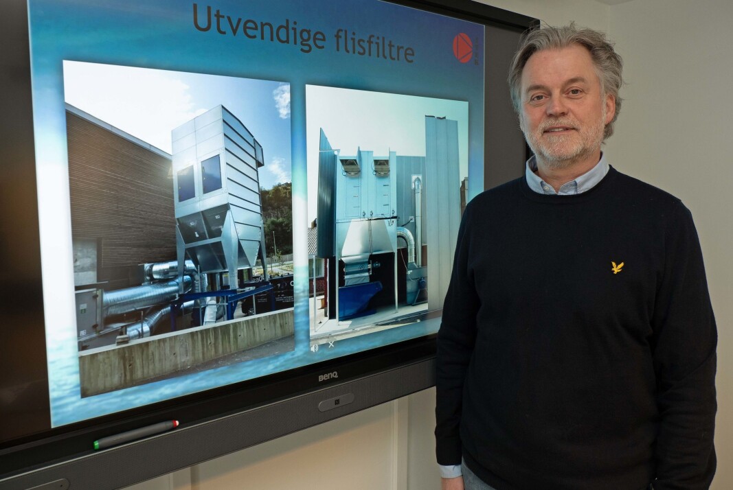Du kan anlegget ditt, men jeg har jobbet med avsug og filteranlegg i 25 år og kan mye om mulighetene, sier Heikki Erling Systad i Itek. Du kan anlegget ditt, men jeg har jobbet med avsug og filteranlegg i 25 år og kan mye om mulighetene, sier Heikki Erling Systad i Itek.