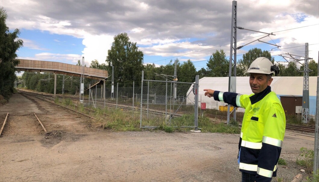 Arbeidet med flisterminalprosjektet er godt i gang, forteller Rolf Jarle Aaberg, daglig leder i Treklyngen. Arbeidet med flisterminalprosjektet er godt i gang, forteller Rolf Jarle Aaberg, daglig leder i Treklyngen.