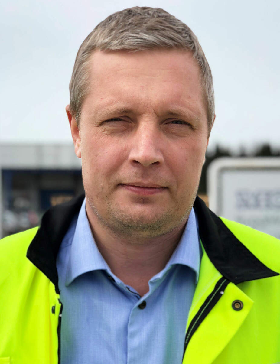 Lars Brede Aandstad, daglig leder i Moelven Byggmodul AS.