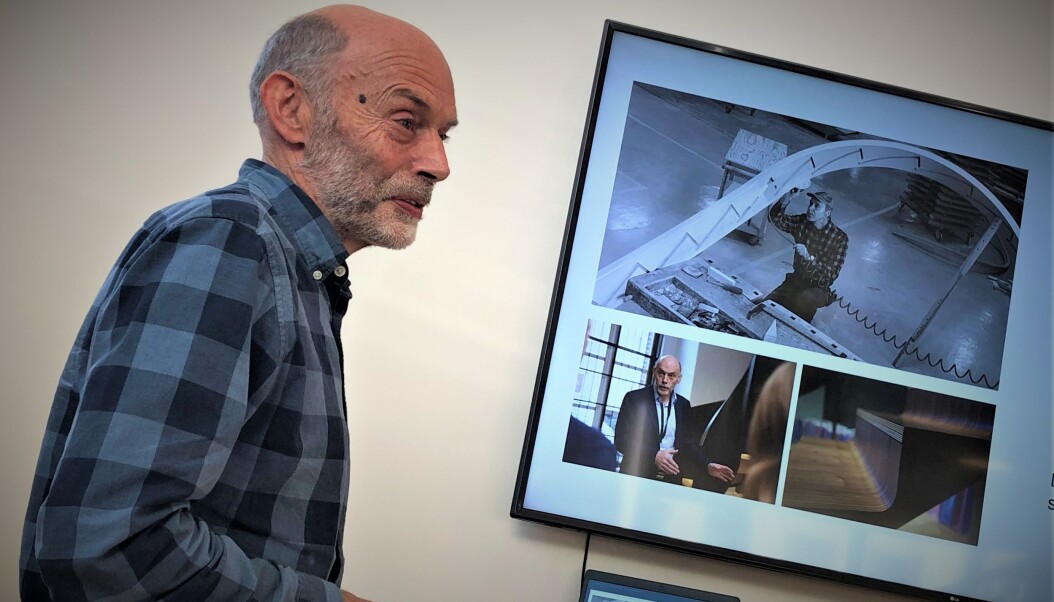 Trevarenestor og daglig leder Bjørn Melby i Melby snekkerverksted AS har for fjerde gang vunnet en av priskategoriene i konkurransen «Årets trapp» i Tyskland, denne gangen i kategorien innovasjon. Trevarenestor og daglig leder Bjørn Melby i Melby snekkerverksted AS har for fjerde gang vunnet en av priskategoriene i konkurransen «Årets trapp» i Tyskland, denne gangen i kategorien innovasjon.