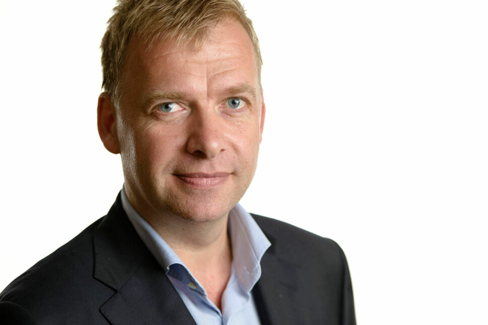 Arne Jebsen, administrerende direktør i Hunton Fiber