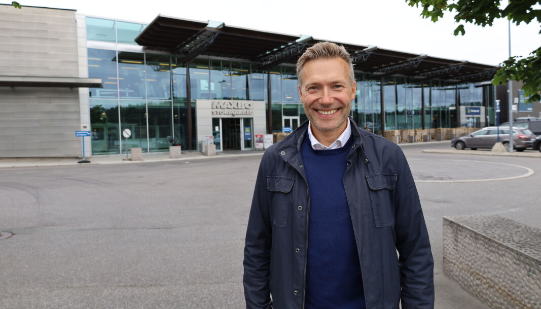 Christoffer Aas Clementz, sjef for Byggesystemer i Løvenskiold Handel AS. Christoffer Aas Clementz, sjef for Byggesystemer i Løvenskiold Handel AS.