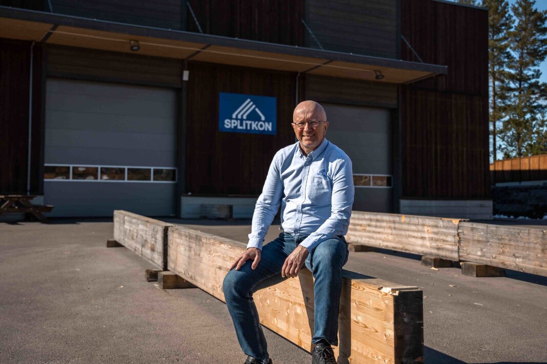 Administrerende direktør Morten L. Johansen i Splitkon. Administrerende direktør Morten L. Johansen i Splitkon.
