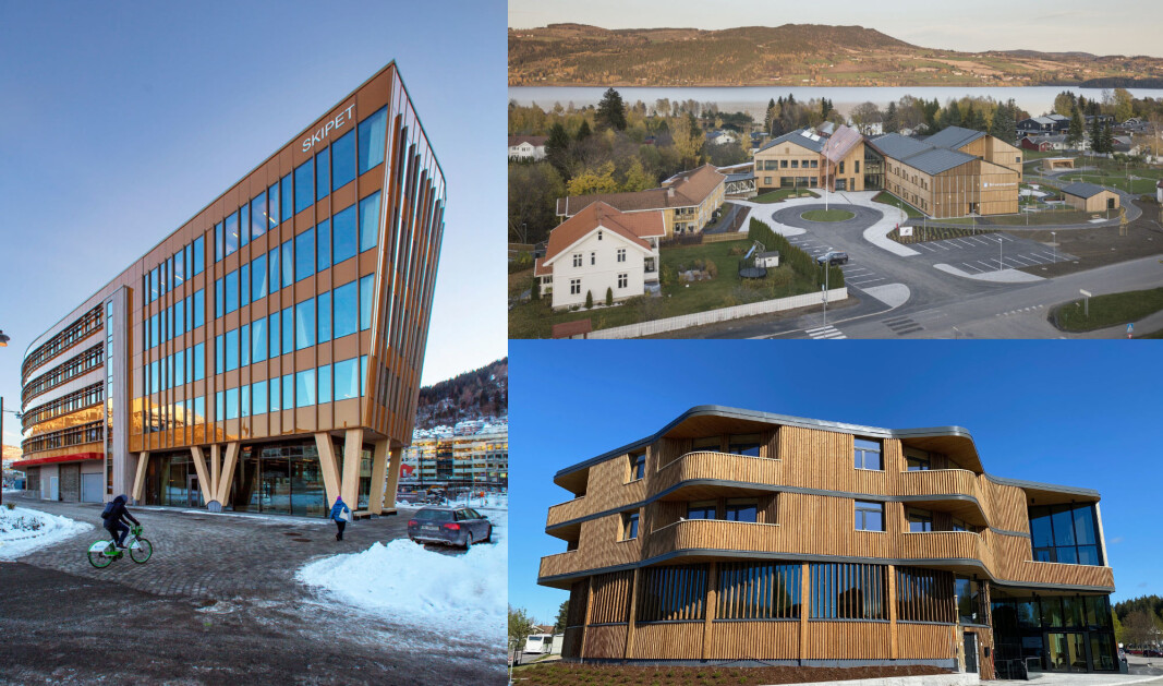 De nominerte: Skipet, Biri Omsorgssenter og Samling De nominerte: Skipet, Biri Omsorgssenter og Samling