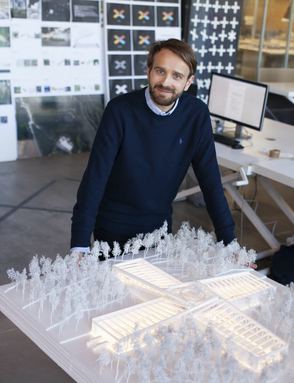 Jan Christian Vestre har fått mye oppmerksomhet rundt den nye møbelfabrikken på Magnor.