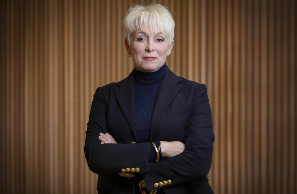 Administrerende direktør Heidi Finstad i Treindustrien.