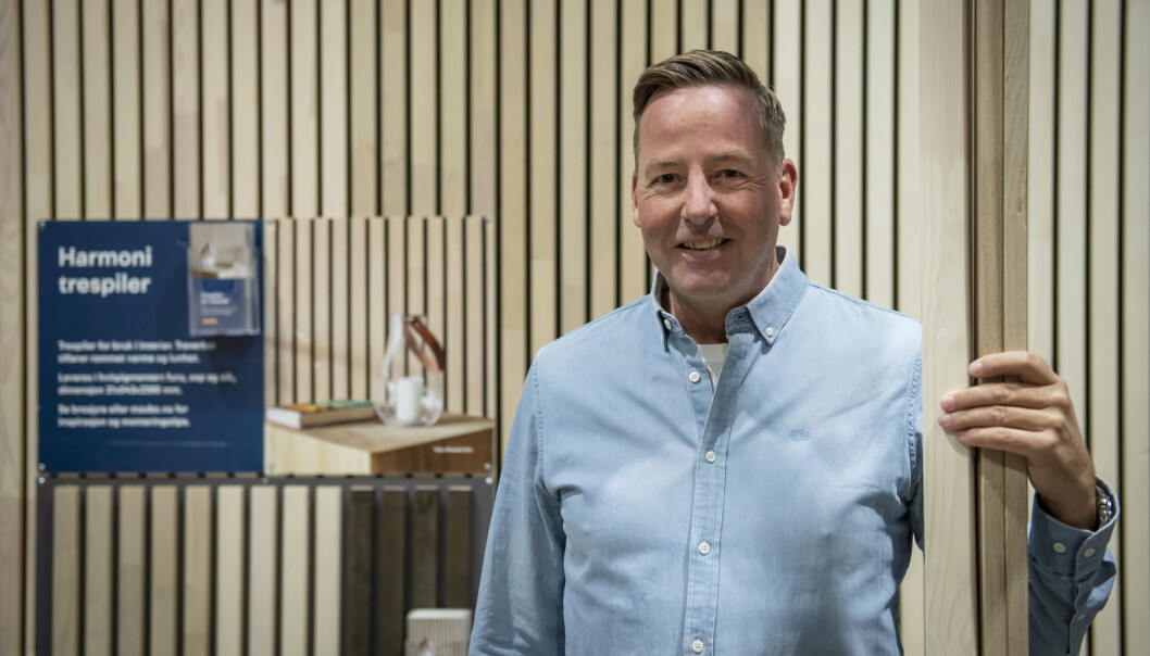 Rune Kjølberg, kategorisjef for trelast i Maxbo, er positivt overrasket over den store interessen for trespiler. Rune Kjølberg, kategorisjef for trelast i Maxbo, er positivt overrasket over den store interessen for trespiler.