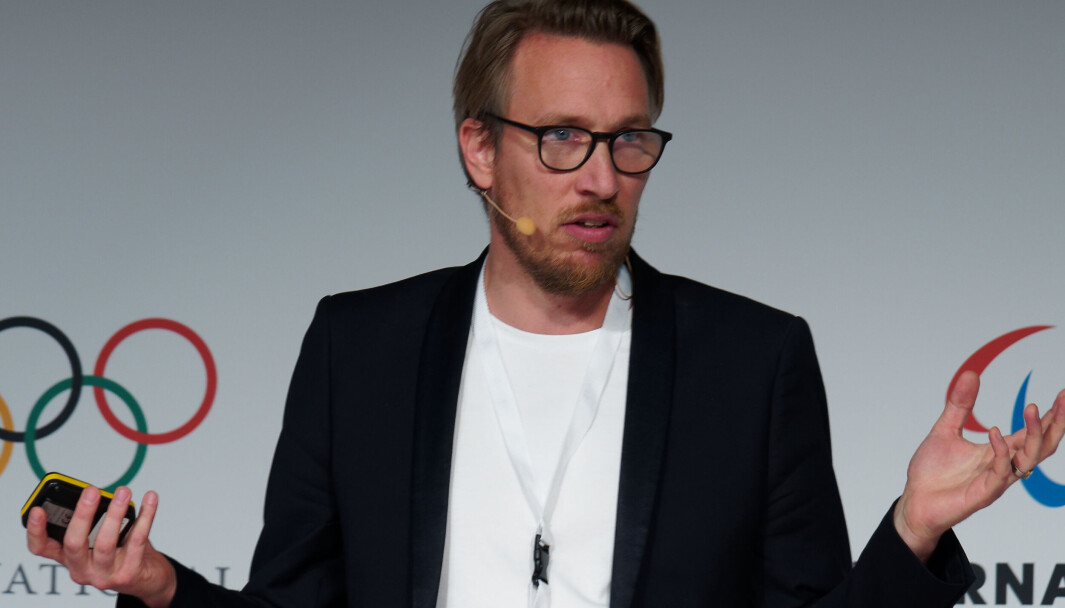 Lasse Lind og kollegene i danske 3XN bytter betong med tre. Lasse Lind og kollegene i danske 3XN bytter betong med tre.