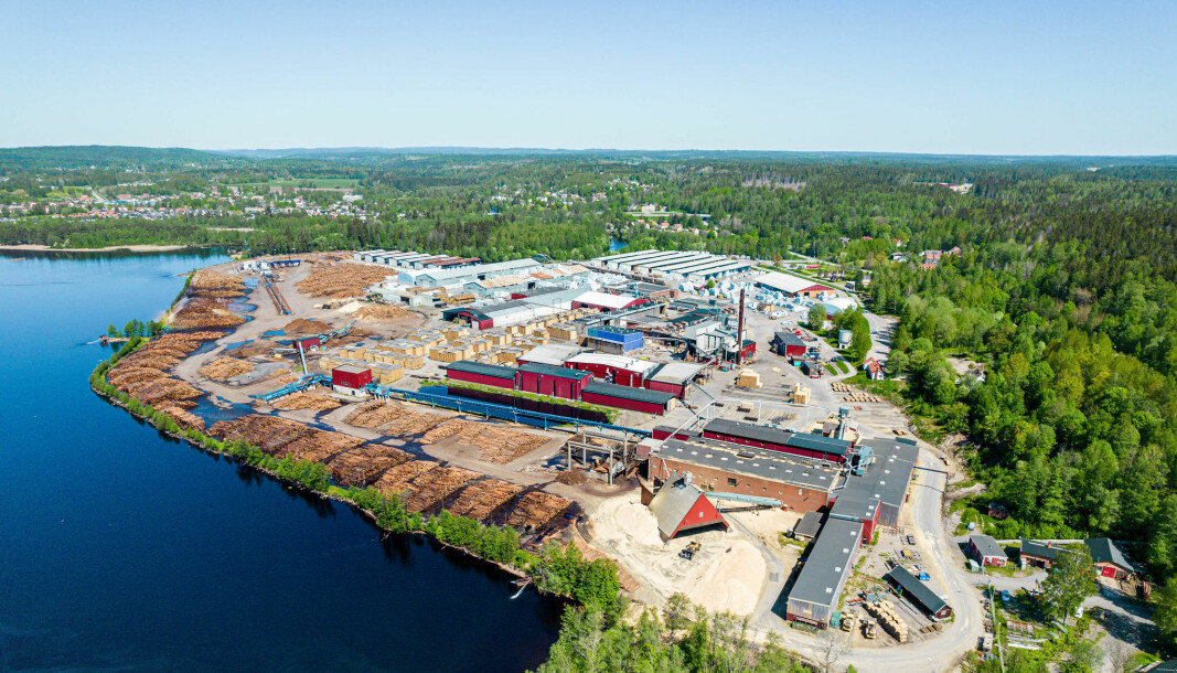 Moelven Valåsens industriområde. Moelven Valåsens industriområde.