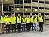 Ønsker velkommen til Optimera Proff Helsfyr. F.v: Erlend Gjelsvik (regiondir.), Joachim Guneriussen, Jon Henrik Antonsen, Trygve Johansen, Finn Ove Larsen, Christina Hennie Sørgård, Marcus Gjertsen, Per Vidar Ruud og Eirik Halvorsen